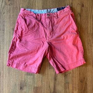 Polo by Ralph Lauren Pink Flat Front Shorts- 30 inch waist / 9 inch inseam